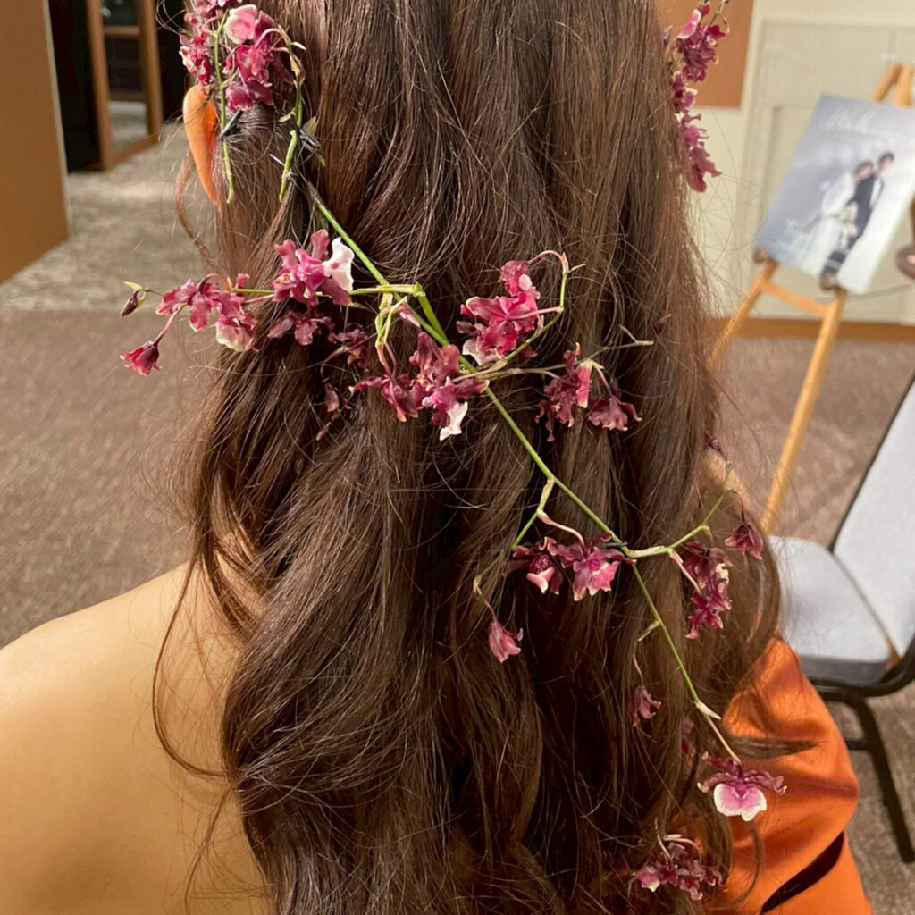 ウエディング用ヘアパーツ