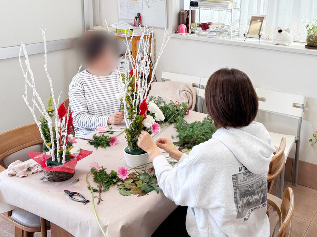 フラワーアレンジメント教室