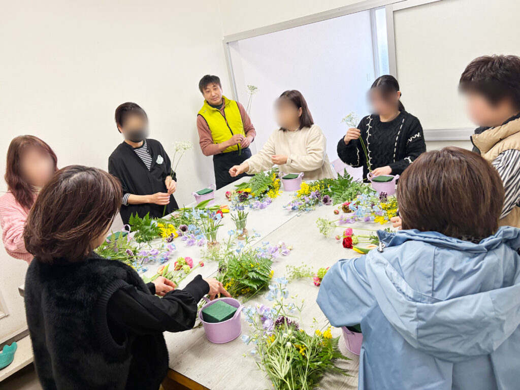 フラワーアレンジメント教室