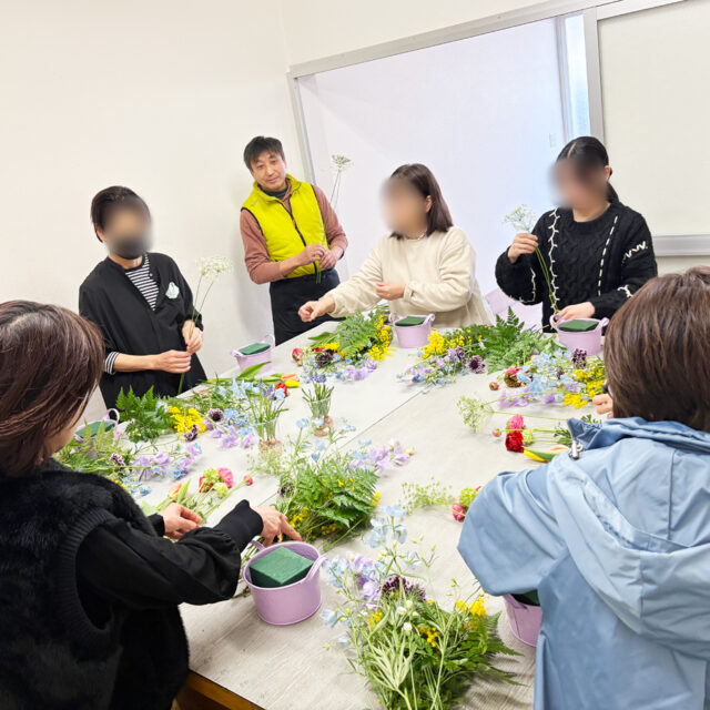 フラワーアレンジメント教室