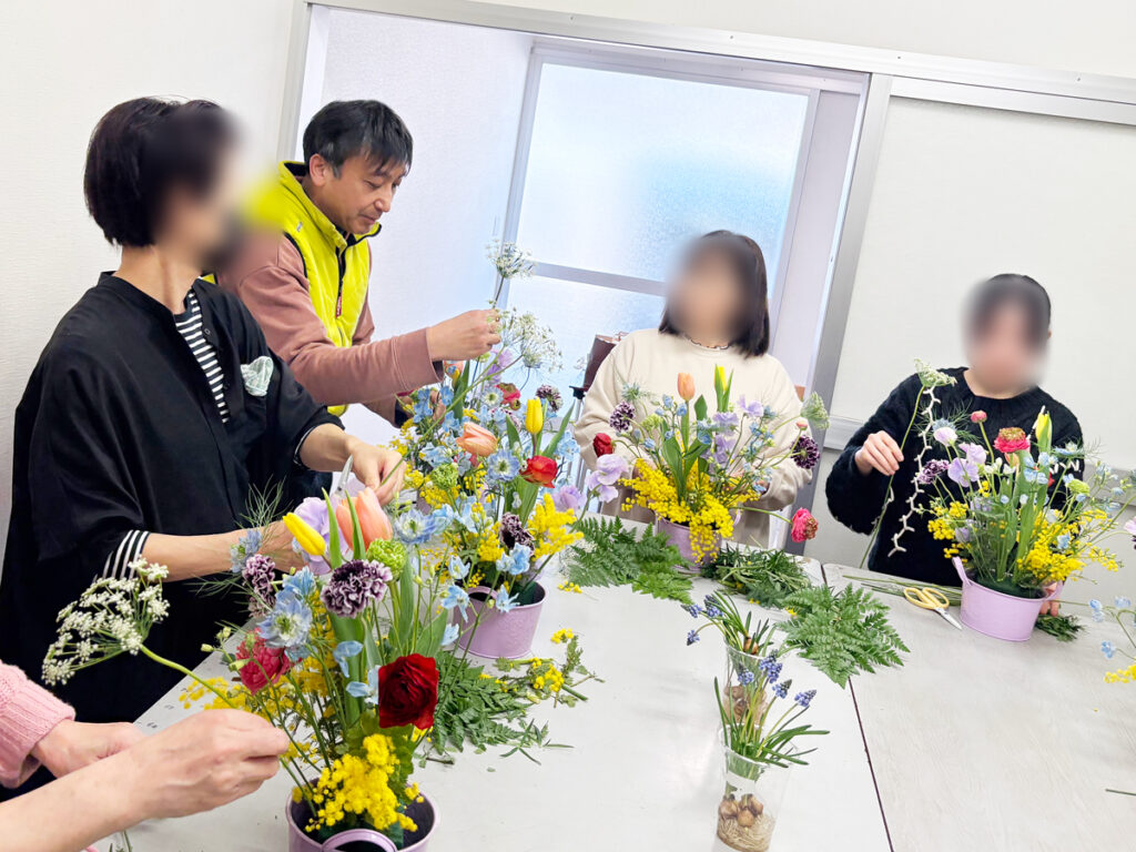 フラワーアレンジメント教室