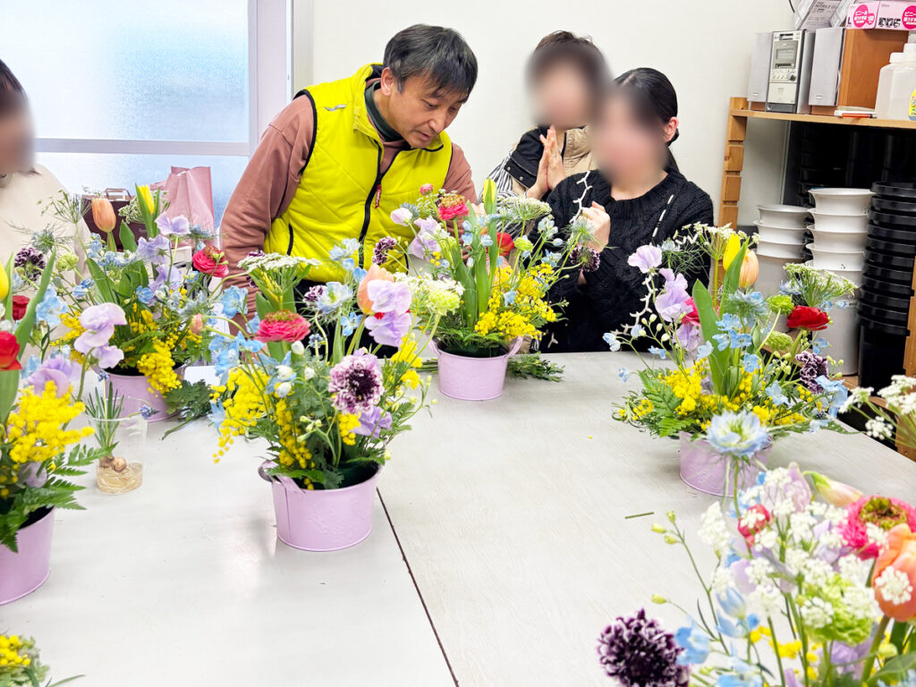 フラワーアレンジメント教室