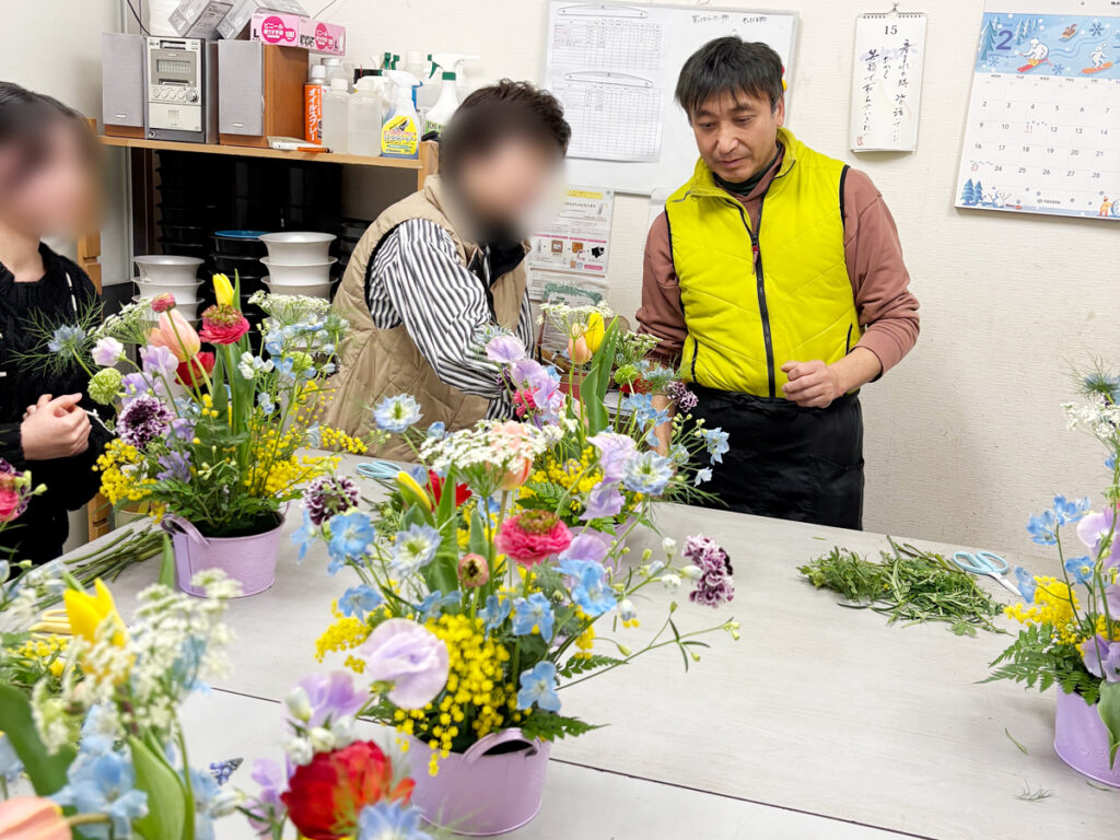 フラワーアレンジメント教室