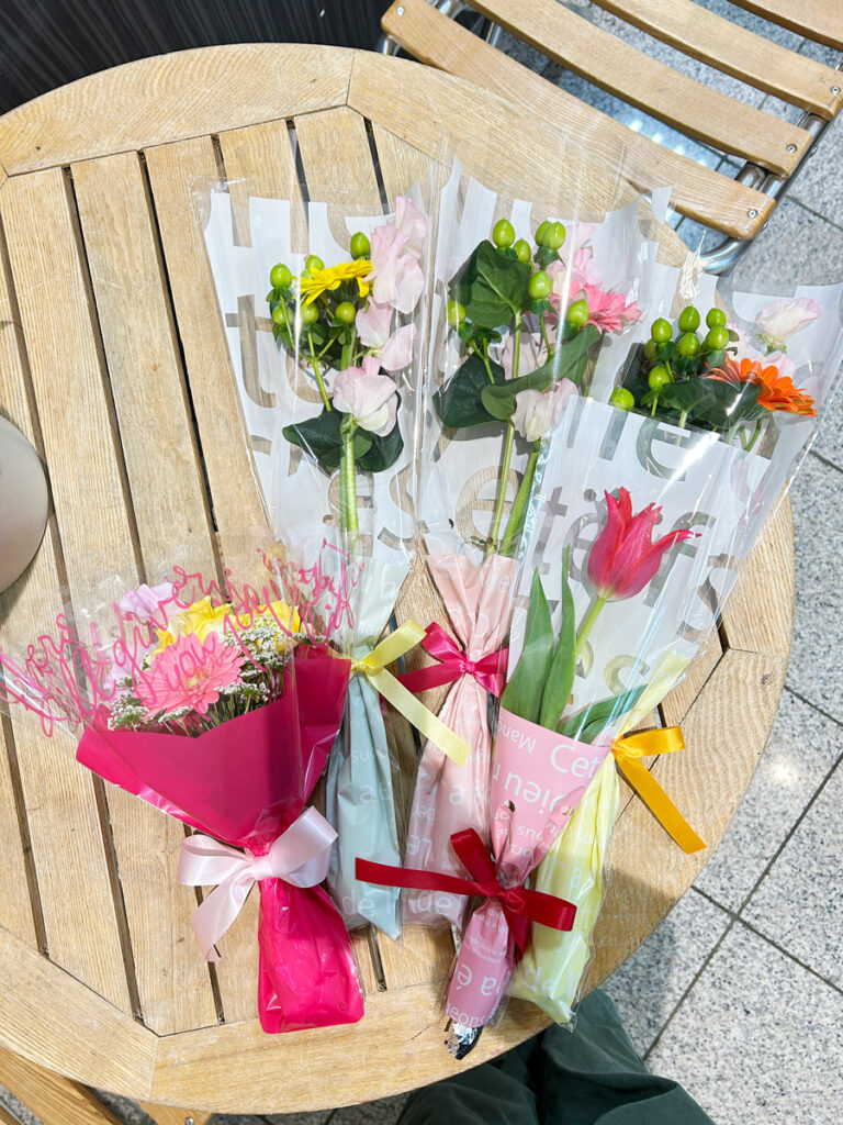 3月の各種行事に向けた花束