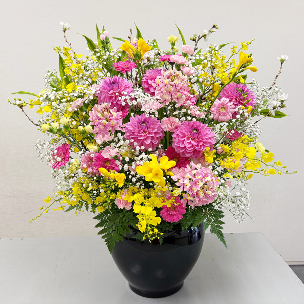 卒業式・入学式、卒園式、入園式など式典の演台花