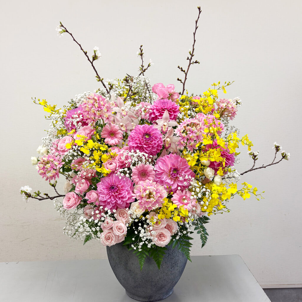 卒業式・入学式、卒園式、入園式など式典の演台花