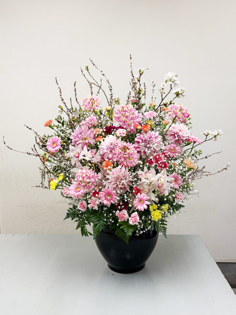 卒業式・入学式、卒園式、入園式など式典の演台花